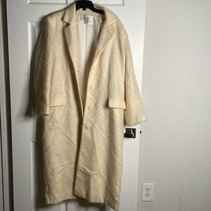 Vintage Lou fritzel Milwaukee button up trench coat